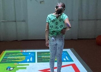 Interaktivní podlaha pro děti ze Sionu