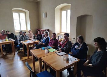 Naše pracovnice Irena Řezníčková přednášela v Kavárně nejen pro asistenty pedagoga