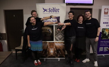 Vítězný tým z ŘKF Sedlec